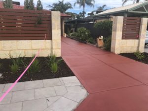 A home in Canning Vale with concrete driveways